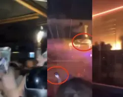 هكذا أودى هوس التصوير بحياة 40 شاباً.. فيديو مرعب من قلب فاجعة ملهى سويسرا